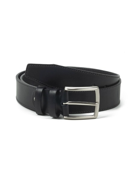 Ceinture en cuir noir B-VALISTA-NEGRO