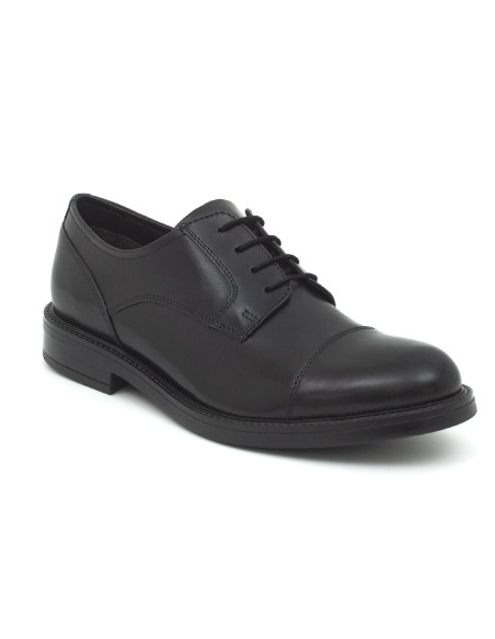 Derby en cuir noir BLESO-NEGRO