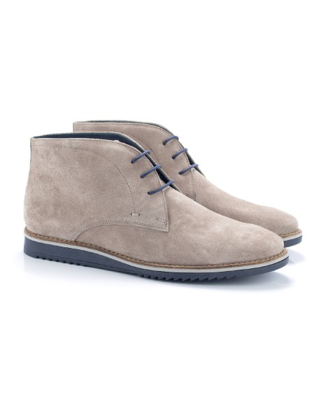 grey suede boots CR-22014-GRIS