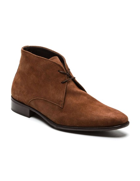 light brown suede boots CR-22015-CUERO