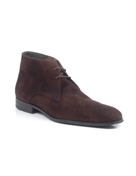 brown suede boots CR-22015-MARRON