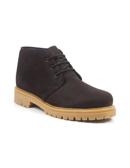 Bottine nubuck marron NATILE-MARRON