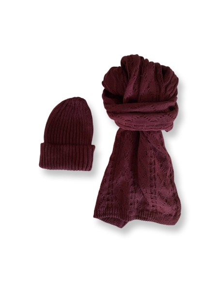 ensemble homme tissé Bordeaux SET-1719-GRANATE