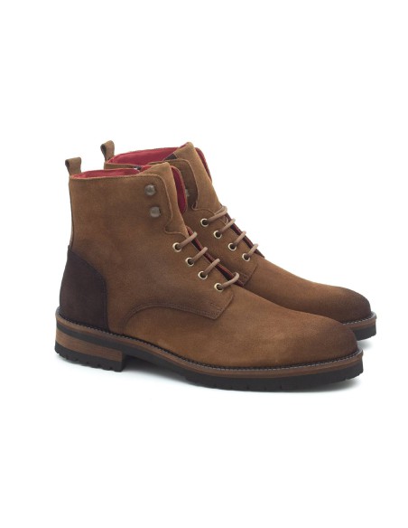 light brown suede boots SOBUCK-CUERO