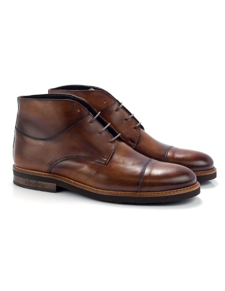 light brown leather boots COLOMAN-CUERO