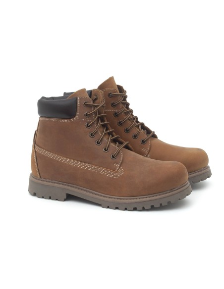 brown nubuck boots NEBAN-BROWN