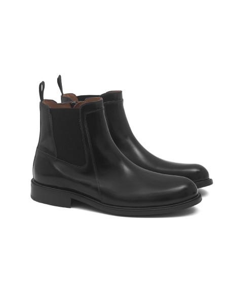 bottines chelsea en cuir noir OTTAWA-NEGRO