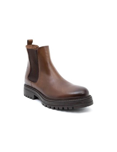 brown leather boots PALMAGE-MARRON