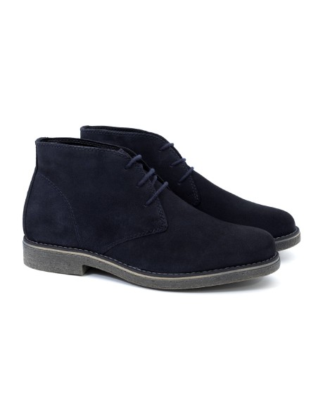 blue suede boots SINK-BLUE