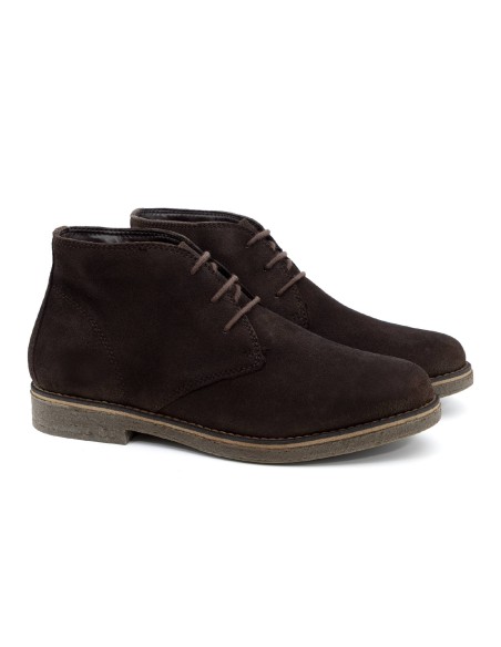 brown suede boots SINK-BROWN