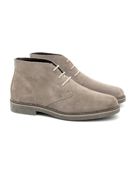 beige suede boots SINK-CAMEL