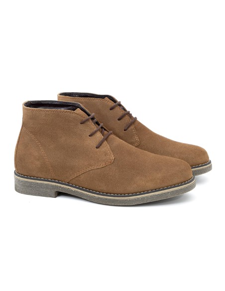 light brown suede boots SINK-HONEY