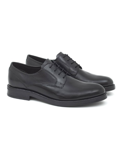 Derby en cuir noir CR-22174-NEGRO