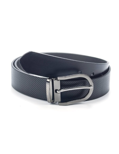 Ceinture en cuir noir B-VAPIMAN-NEGRO