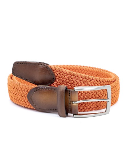 Ceinture tressé Orange B-TRENMANS-NARANJA