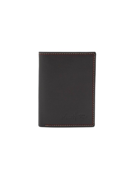 brown leather wallet AC-SENA-864-MARRON