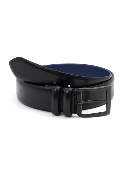 Ceinture en cuir noir B-PARAMANA-NEGRO