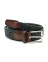 Ceinture tressé vert B-TRENTMAN-FOREST