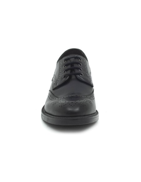 Derby en cuir noir BOXAMAGE-NEGRO