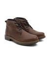 brown suede boots SAULO-MARRON